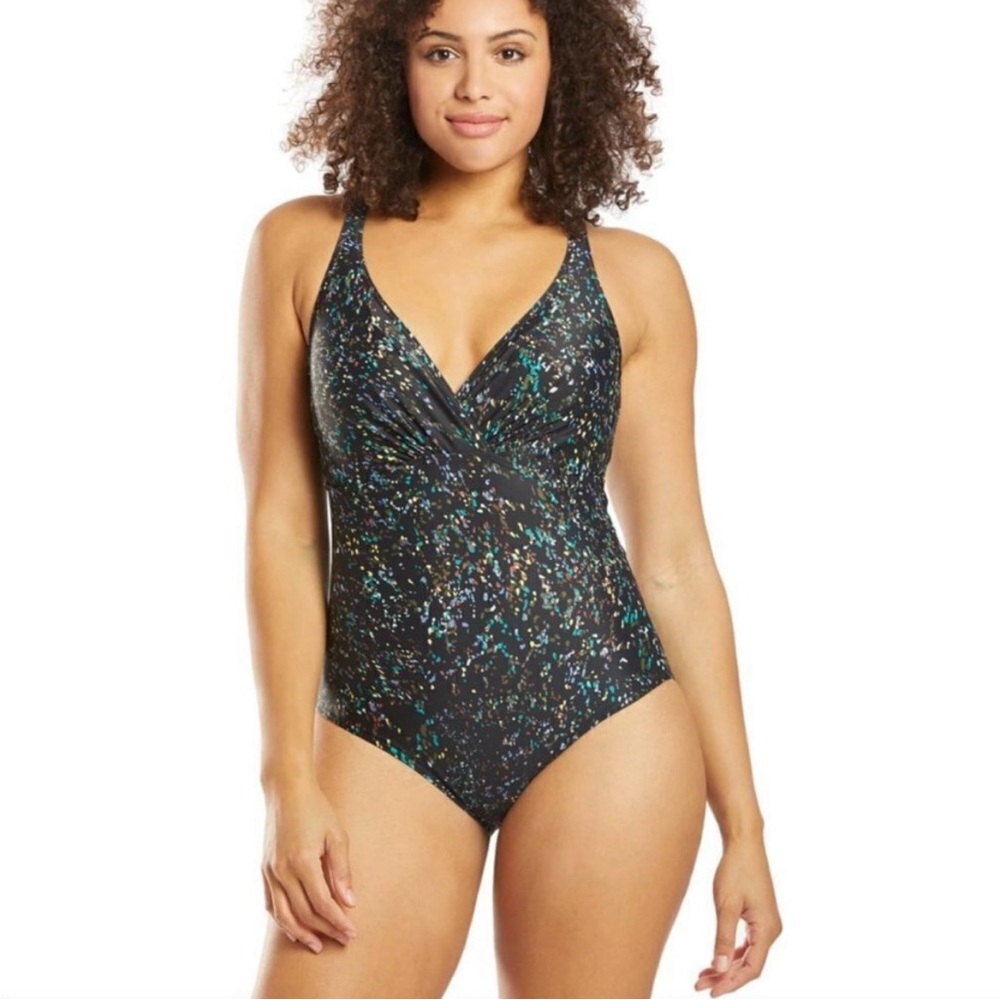 NWT prAna Stargazer Kayana Underwire One Piece Swimsuit 34D SMALL